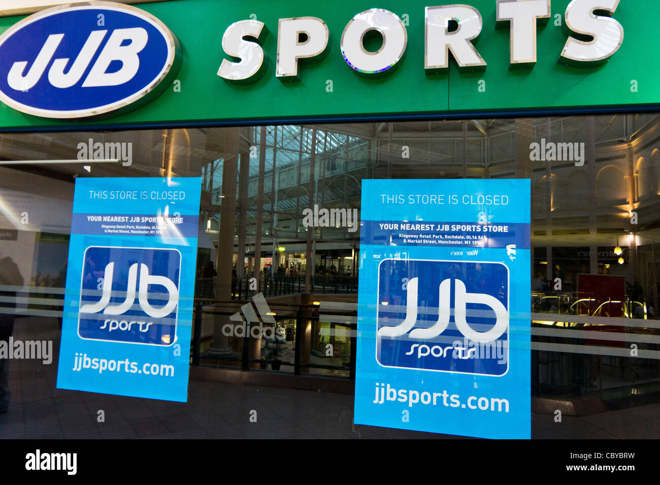 JJB sports closed Stock Photo Alamy