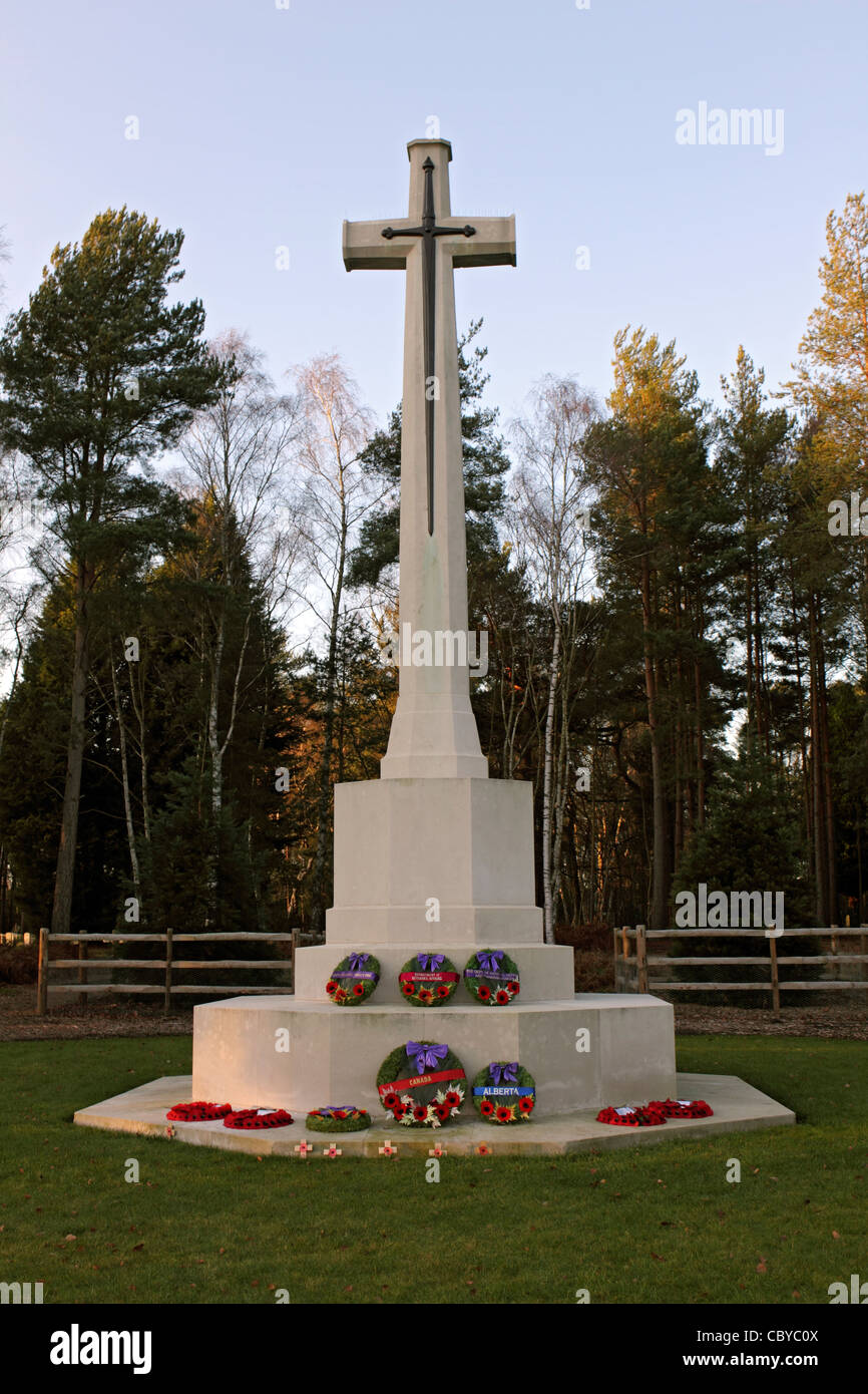 Brookwood Military Cemetery near Woking Surrey England UK Stock Photo