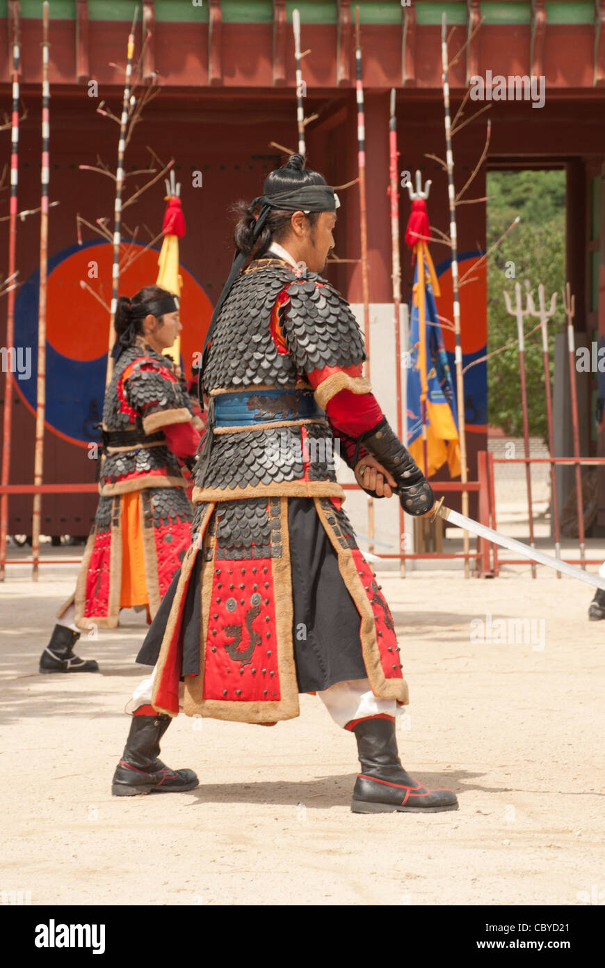 Korean ancient warrior Stock Photo Alamy