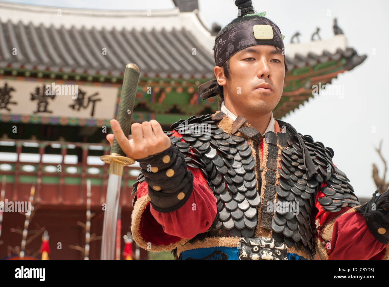Korean ancient warrior Stock Photo Alamy
