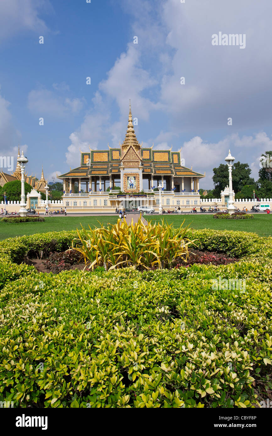 The Royal Palace. Chanchhaya Pavilion (Moonlight Pavilion). Phnom Penh. Cambodia Stock Photo