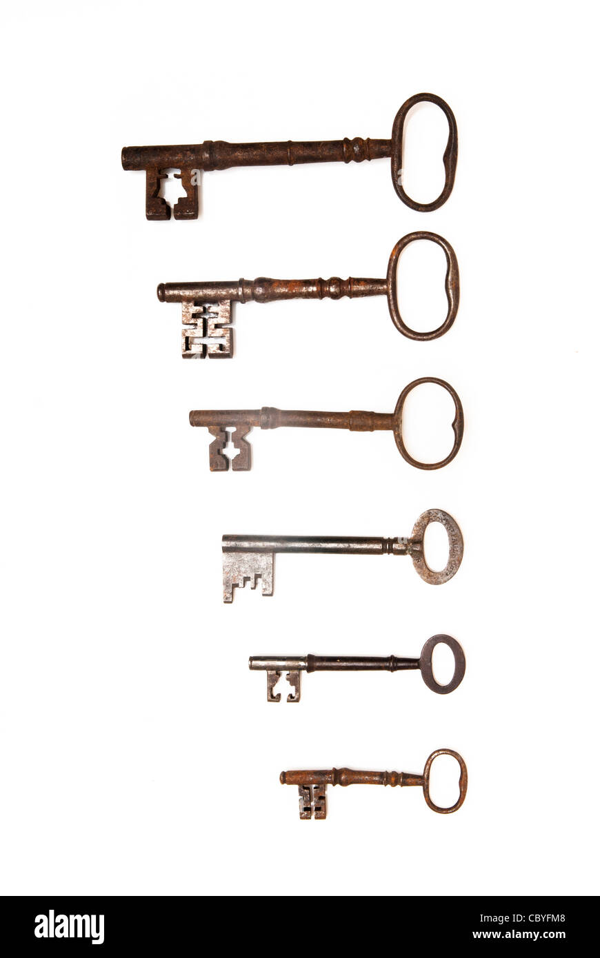 collection old old house keys Stock Photo Alamy
