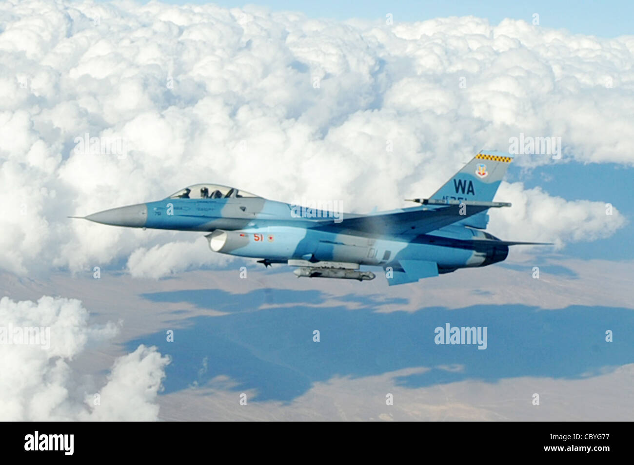 North of las vegas f 16 aggressor nellis afb red flag hi-res stock ...