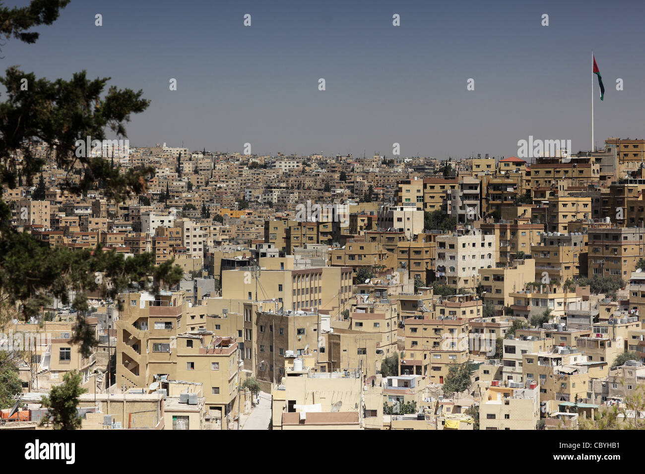 City of Amman, Jordan Stock Photo