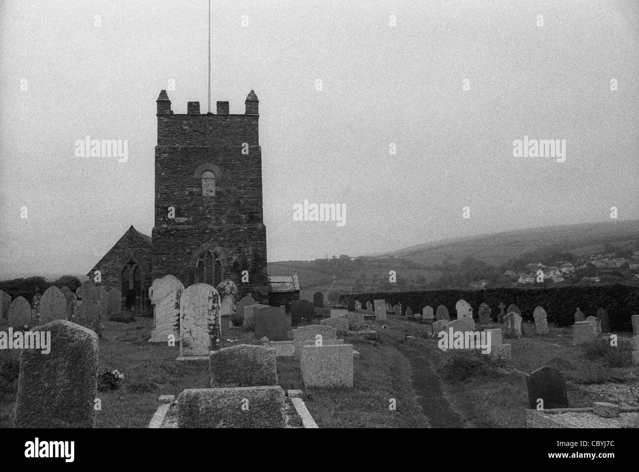 St Symphorian's Church, Forrabury Stock Photo