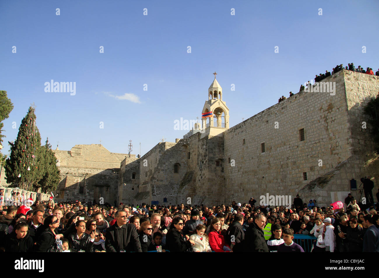 Manger Square Bethlehem Stock Photos & Manger Square Bethlehem Stock