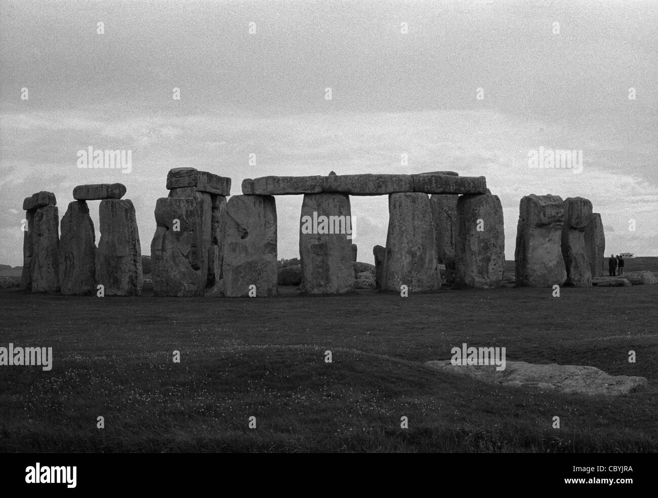 Stonehenge black and white hires stock photography and images Alamy