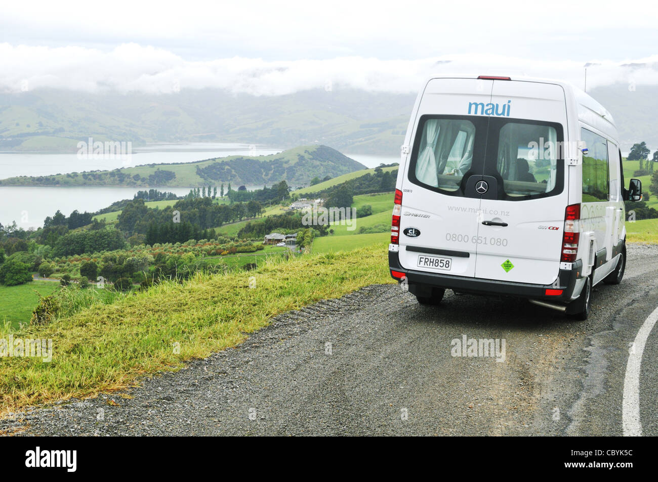 Mercedes camper van hires stock photography and images Alamy