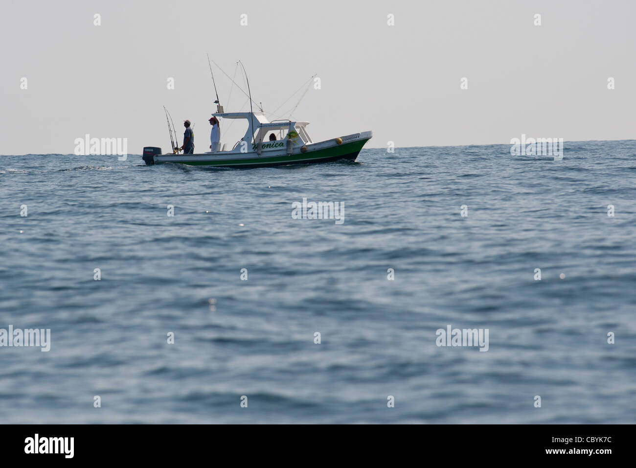 Big game fishing Mexico Stock Photo