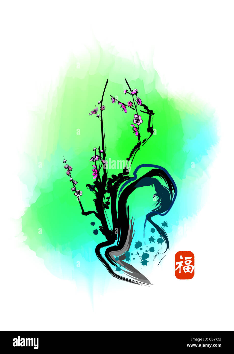 traditional chinese new year flowers