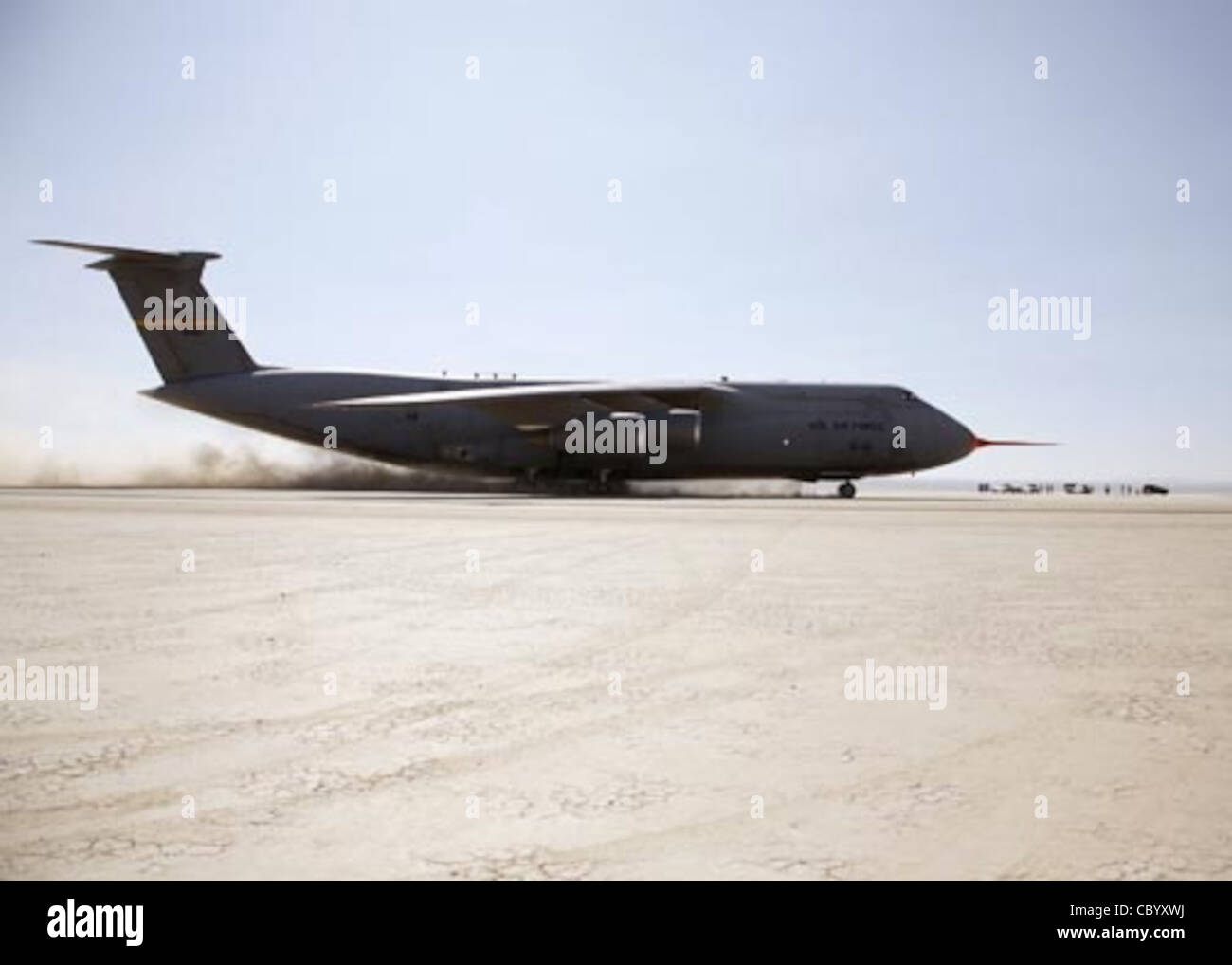 5 Galaxy Rear Ramp C 5 galaxy taxis series of ramps on dry lakebed hi-res stock ...