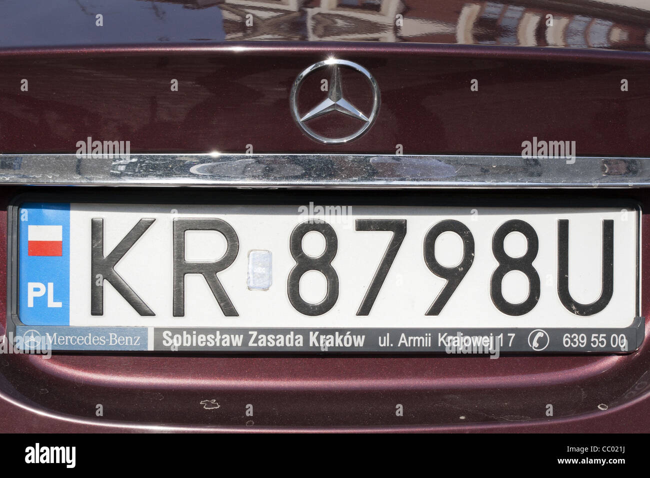 Polish number plate hires stock photography and images Alamy