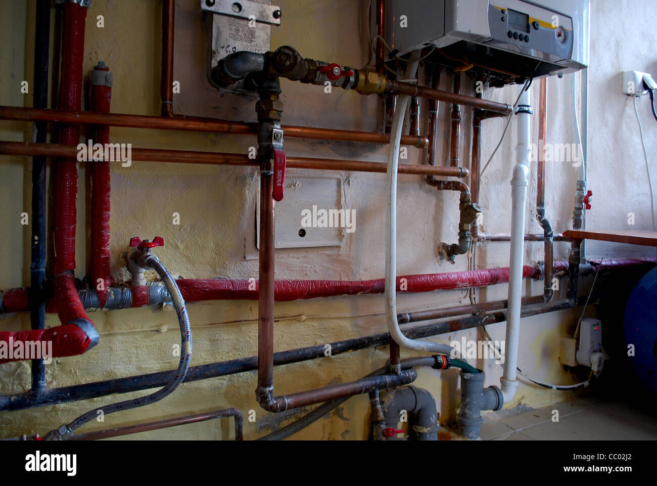 Solution pipes hi-res stock photography and images - Alamy