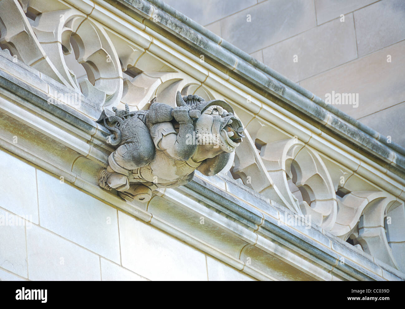 National Cathedral Gargoyle at Washington, D.C Stock Photo Alamy