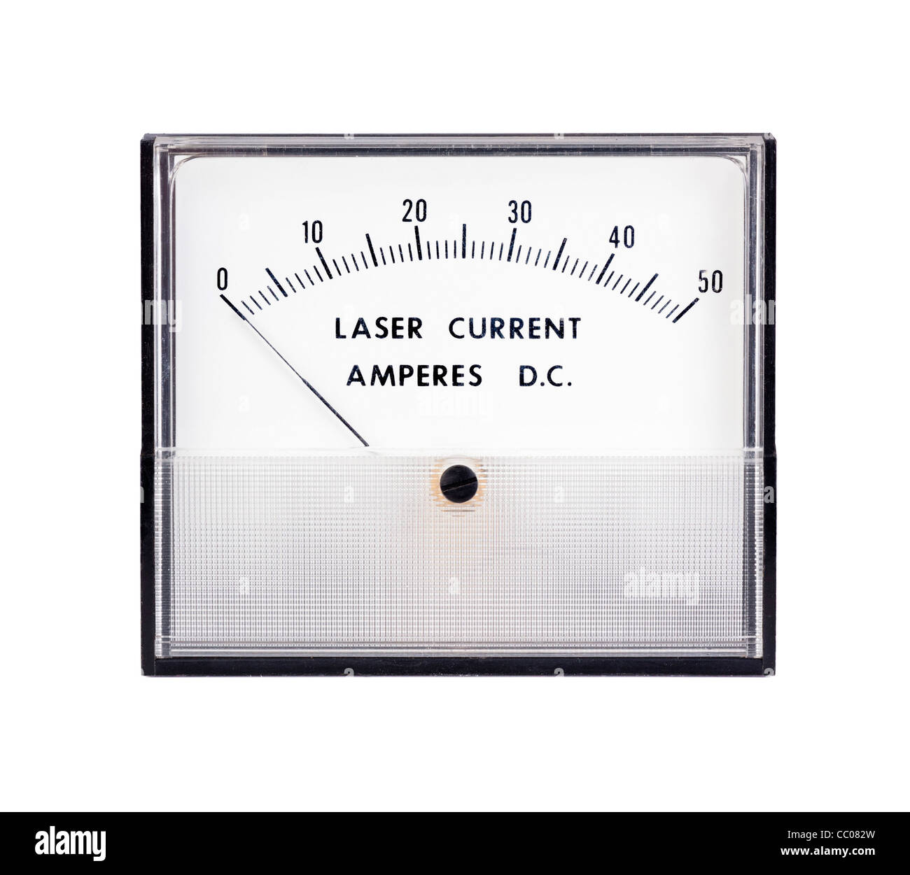 ammeter measuring amps Stock Photo