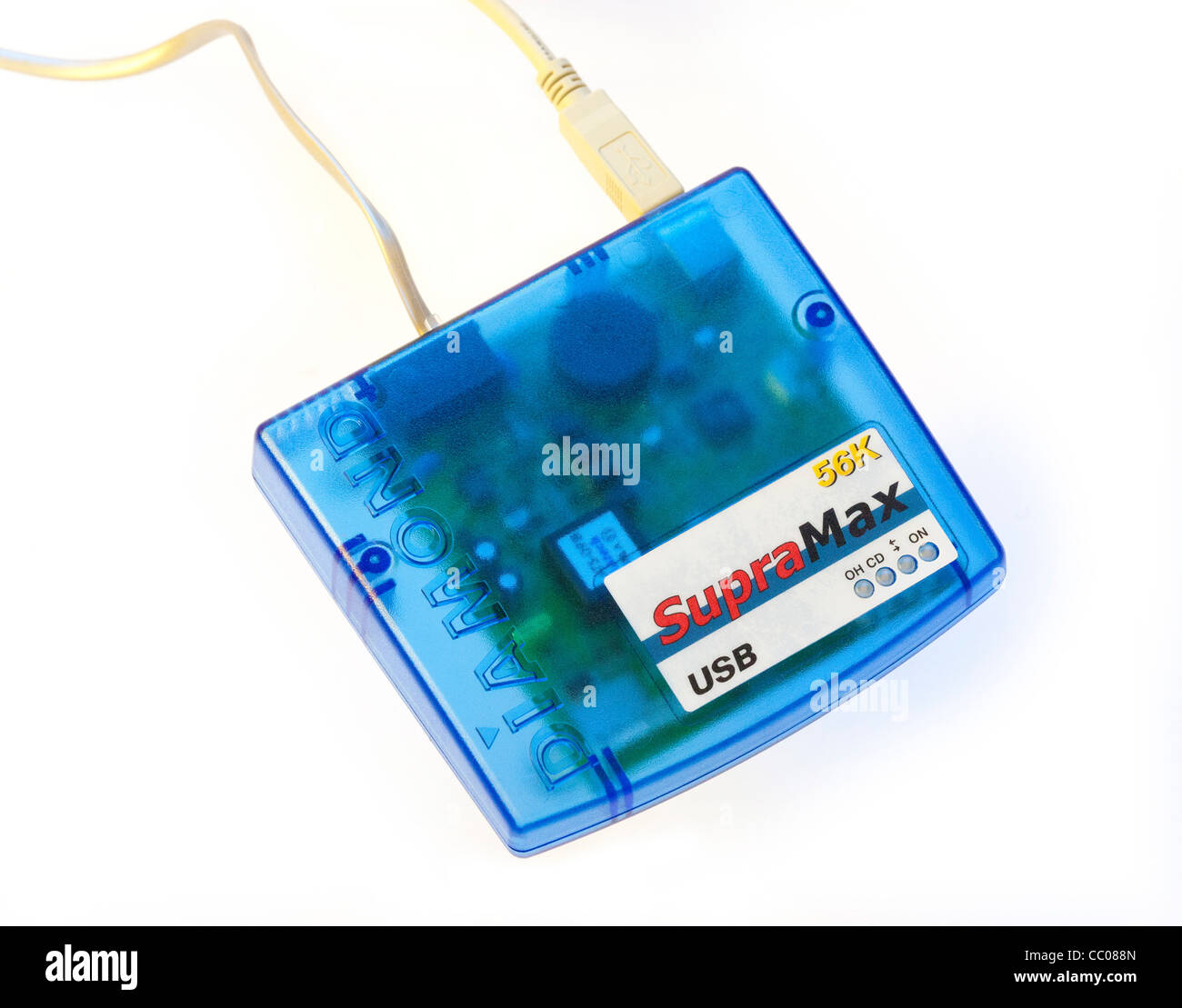 dial up internet modem for 56Kbps connection Stock Photo - Alamy