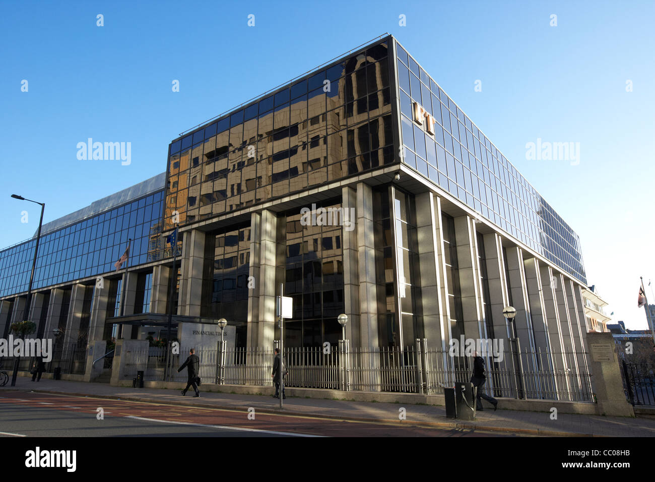 financial times headquarters building one southwark bridge London England UK United kingdom bought by M&G real estate in 2018 soon to be owned by wpp Stock Photo