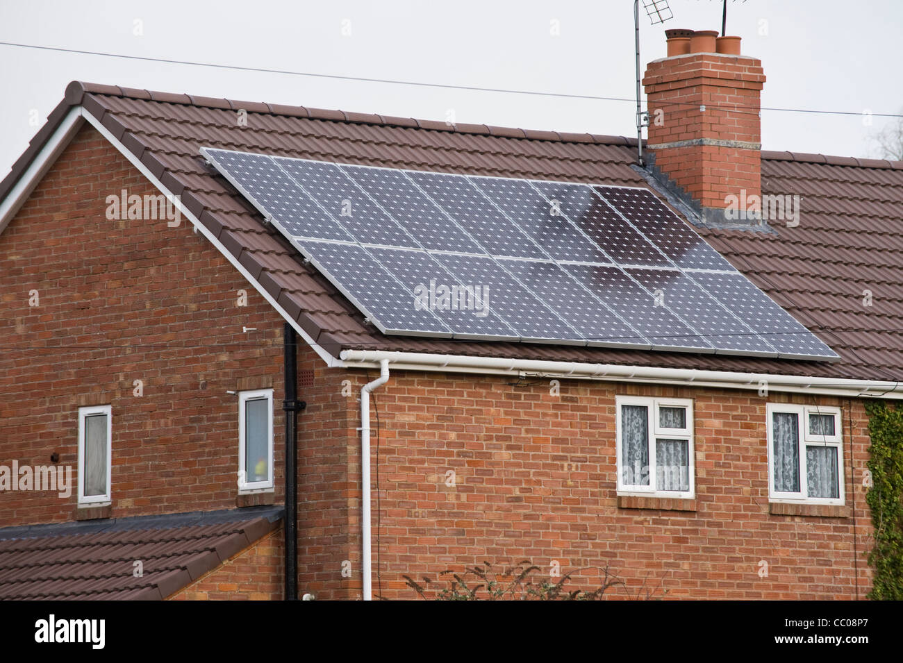 Solar Panels House High Resolution Stock Photography and Images Alamy