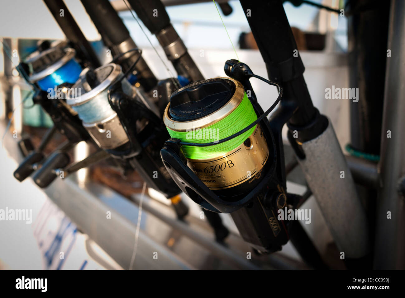 Vintage fishing reels hi-res stock photography and images - Alamy