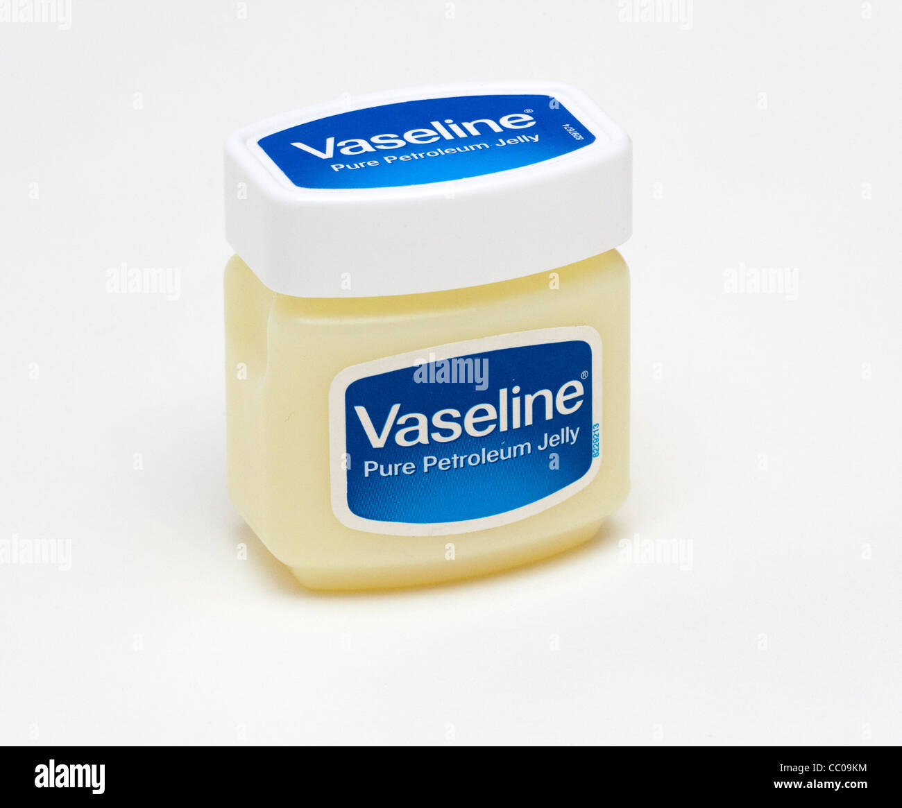 jar of Vaseline petroleum jelly Stock Photo