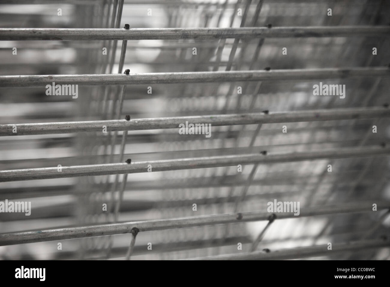 closeup of an industrial drying rack Stock Photo Alamy