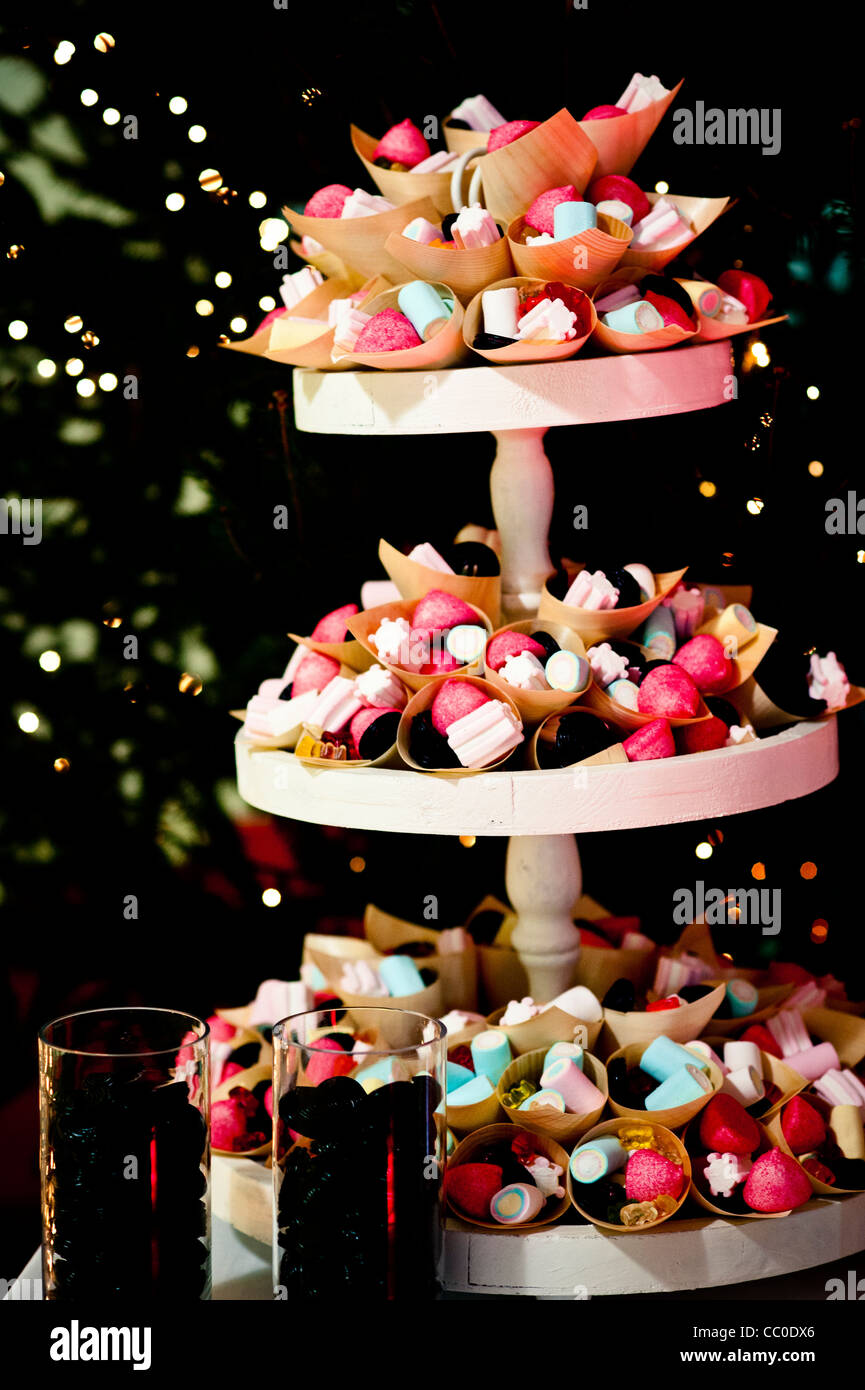 candy colored in a party Stock Photo