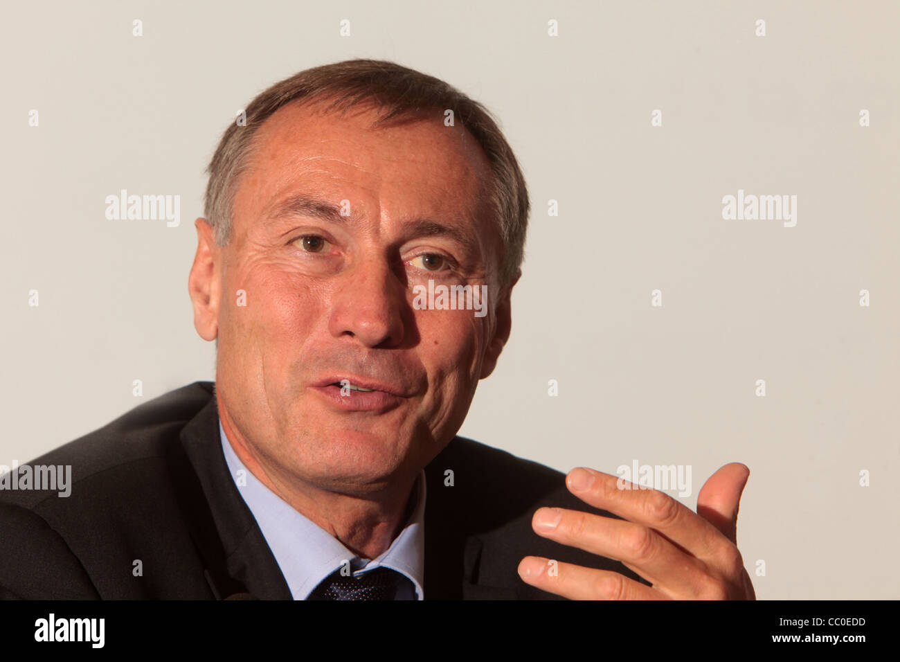 JEAN MARIE BOCKEL, SENATOR FROM THE HAUT RHIN, PRESIDENT OF THE  AGGLOMERATION COMMUNITY OF MULHOUSE ALSA Stock Photo - Alamy