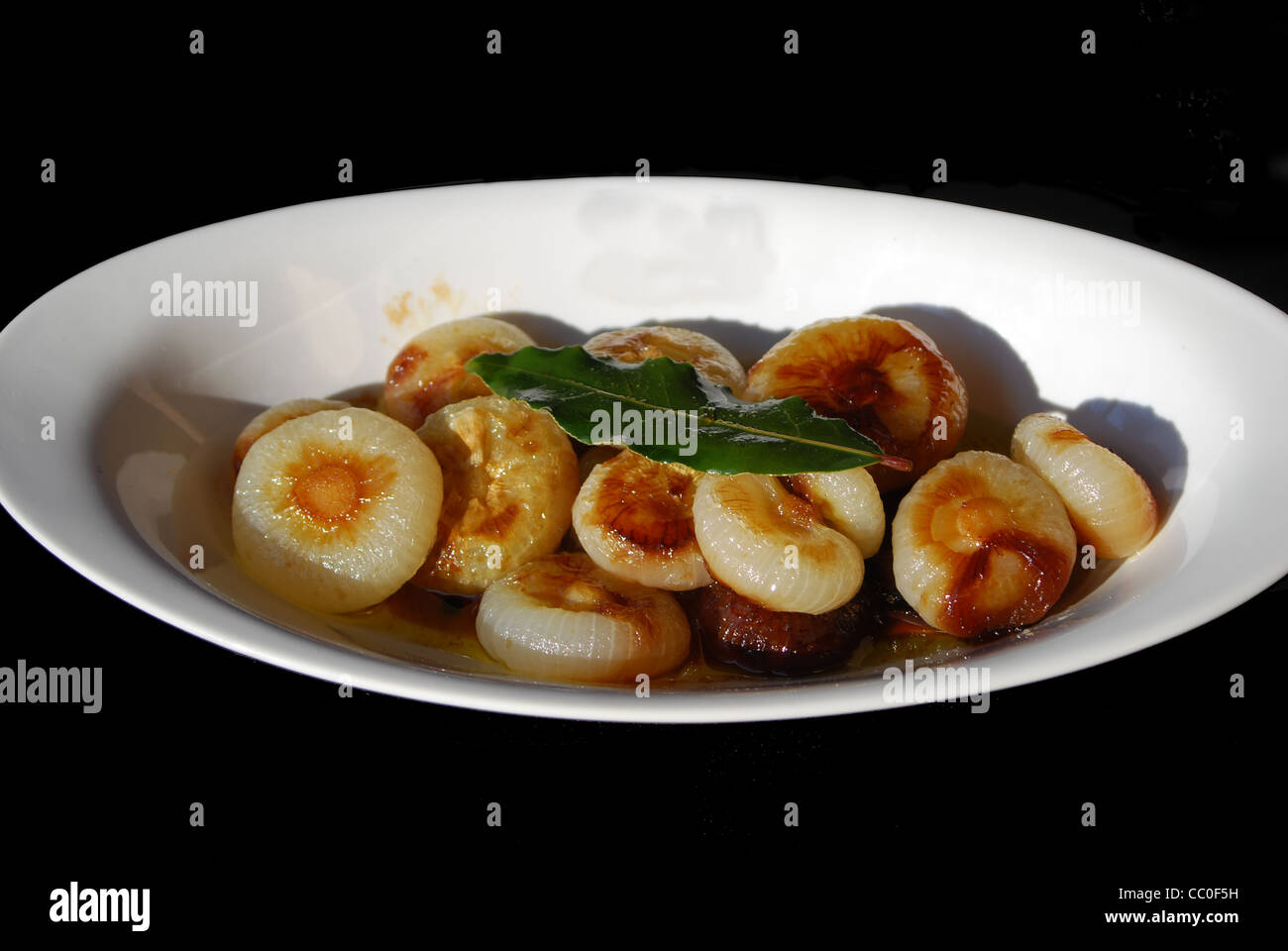 typical Italian recipe. sweet and sour onions Stock Photo Alamy