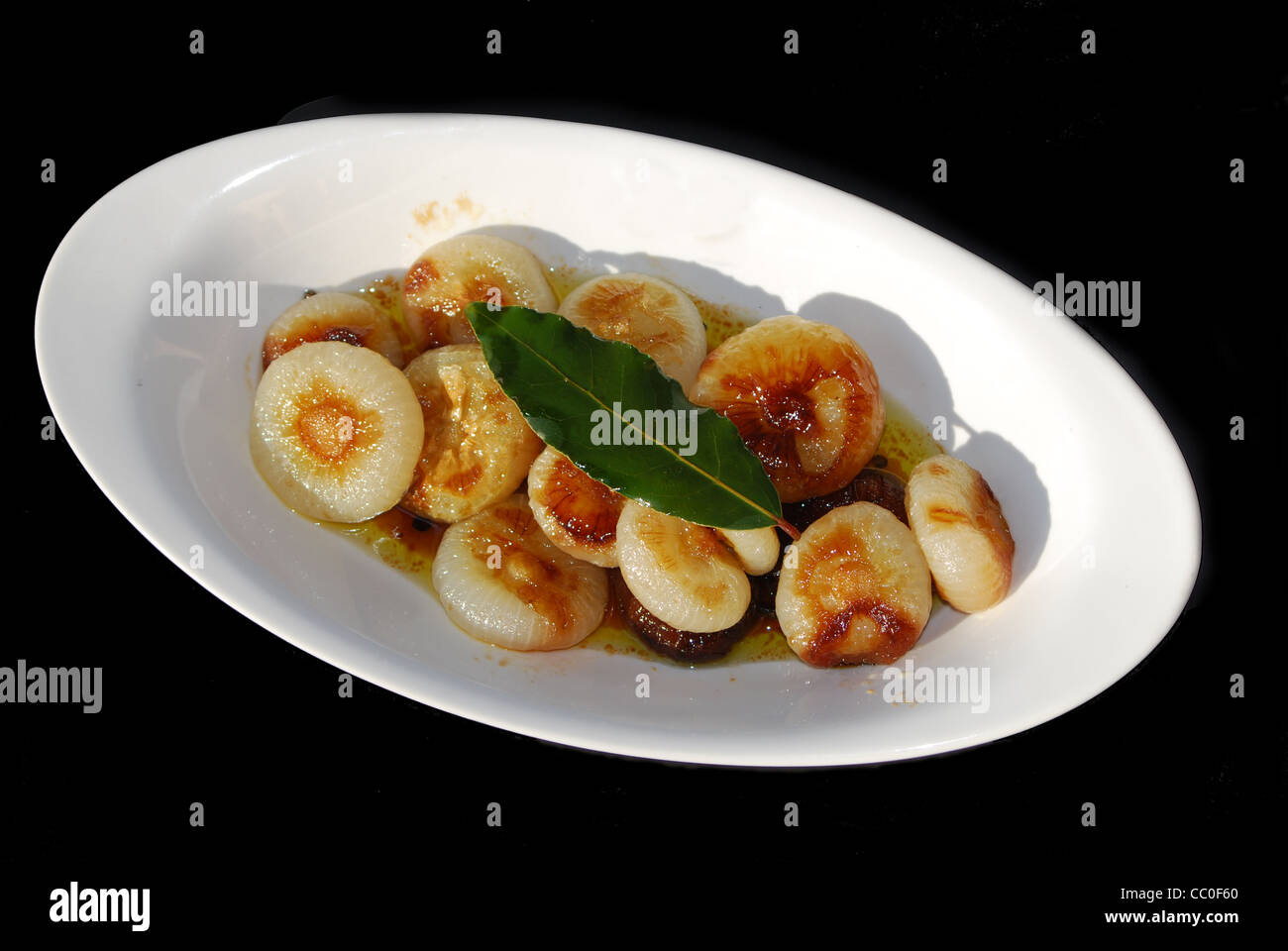 typical Italian recipe. sweet and sour onions Stock Photo Alamy