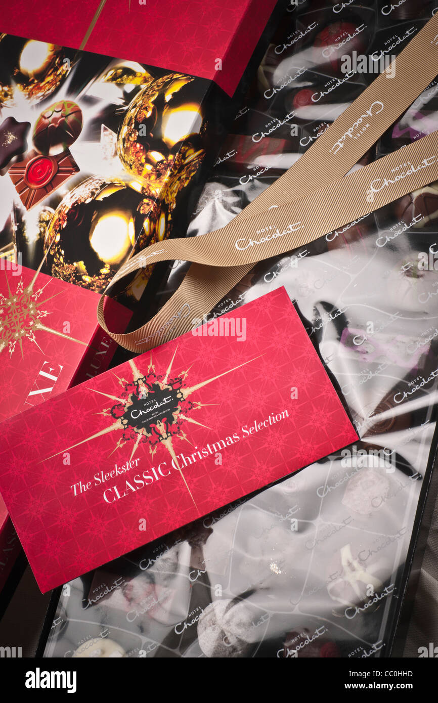 Hotel Chocolat premium quality gift box chocolates hand made in Britain