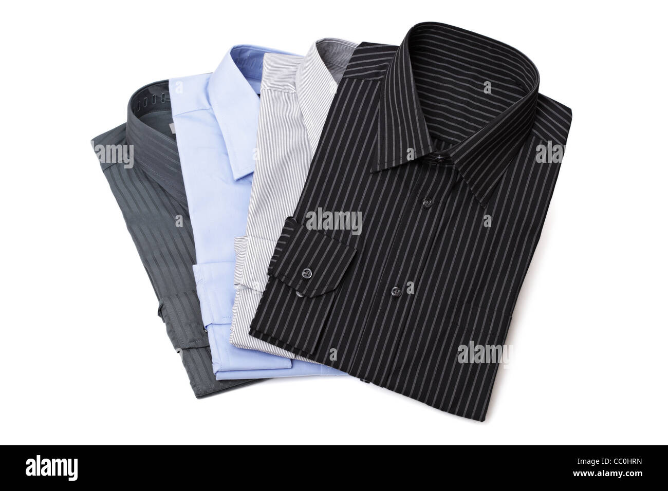 New men's dress shirts Stock Photo