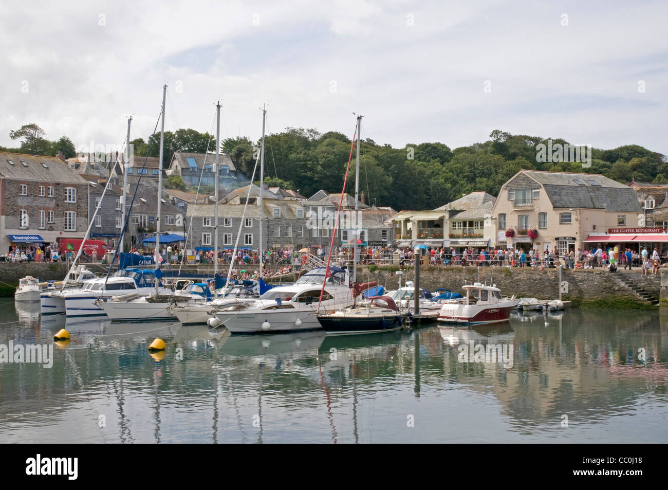 Harbour at Padstow, Cornwall Stock Photo Alamy