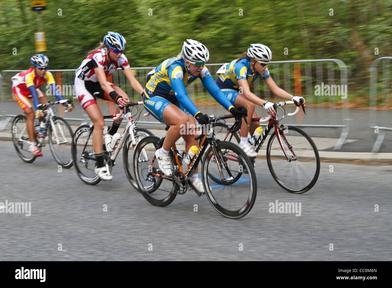 Cycling Roadraces in the 2011 World Championships in Rudersdal Denmark
