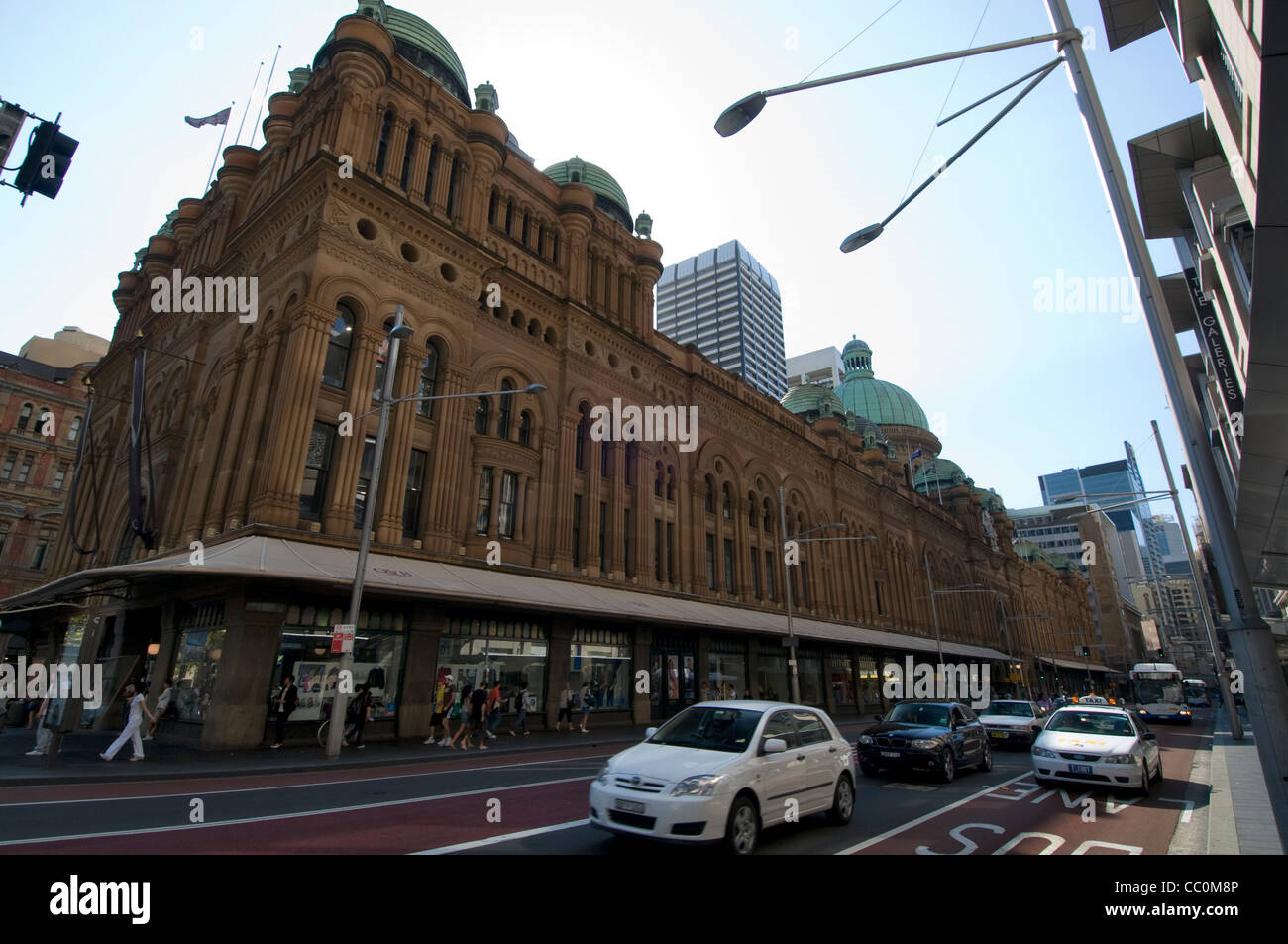 The Queen Victoria Building Mall) in Street, Sydney