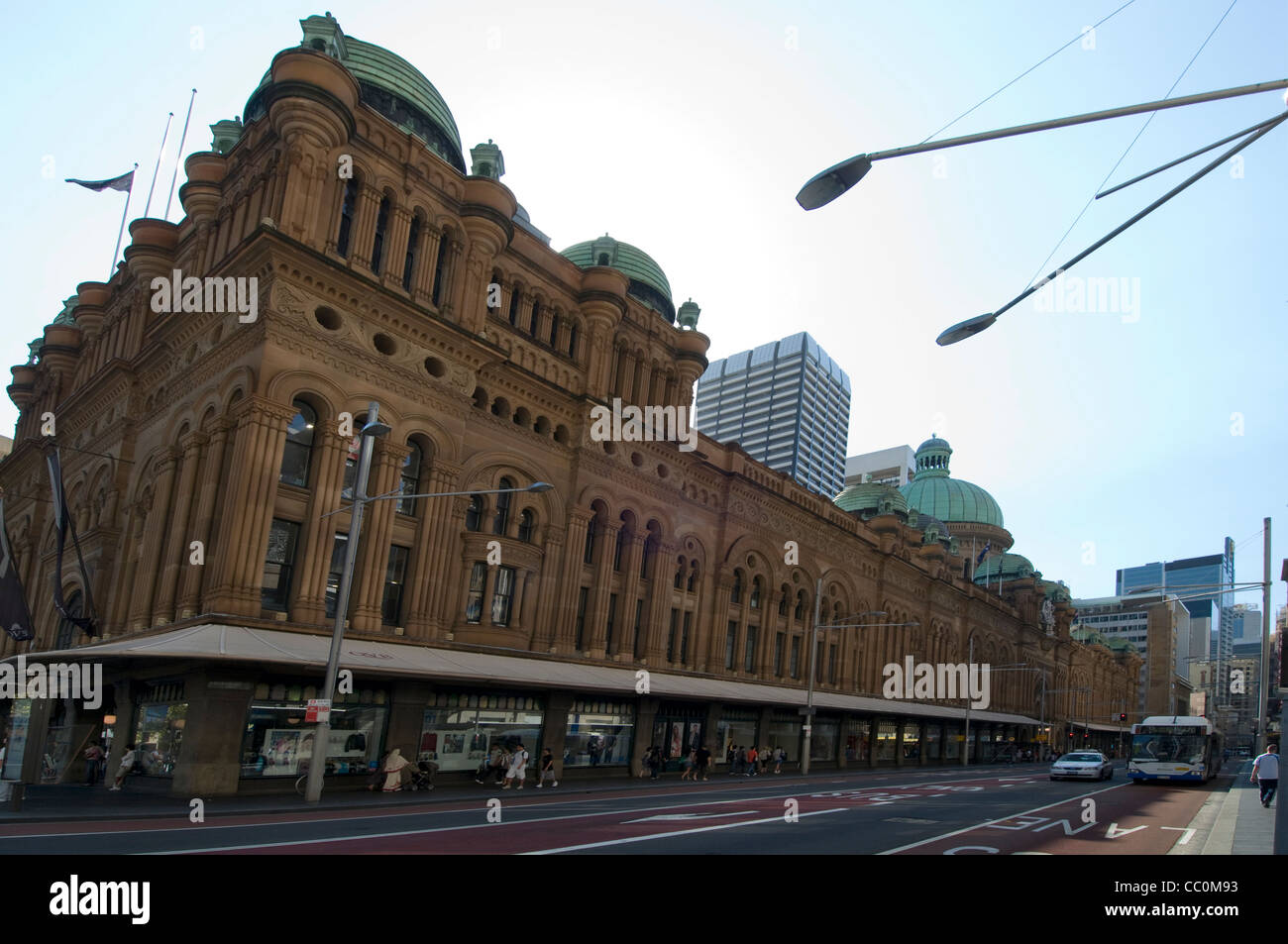 The Queen Victoria Building Mall) in Street, Sydney
