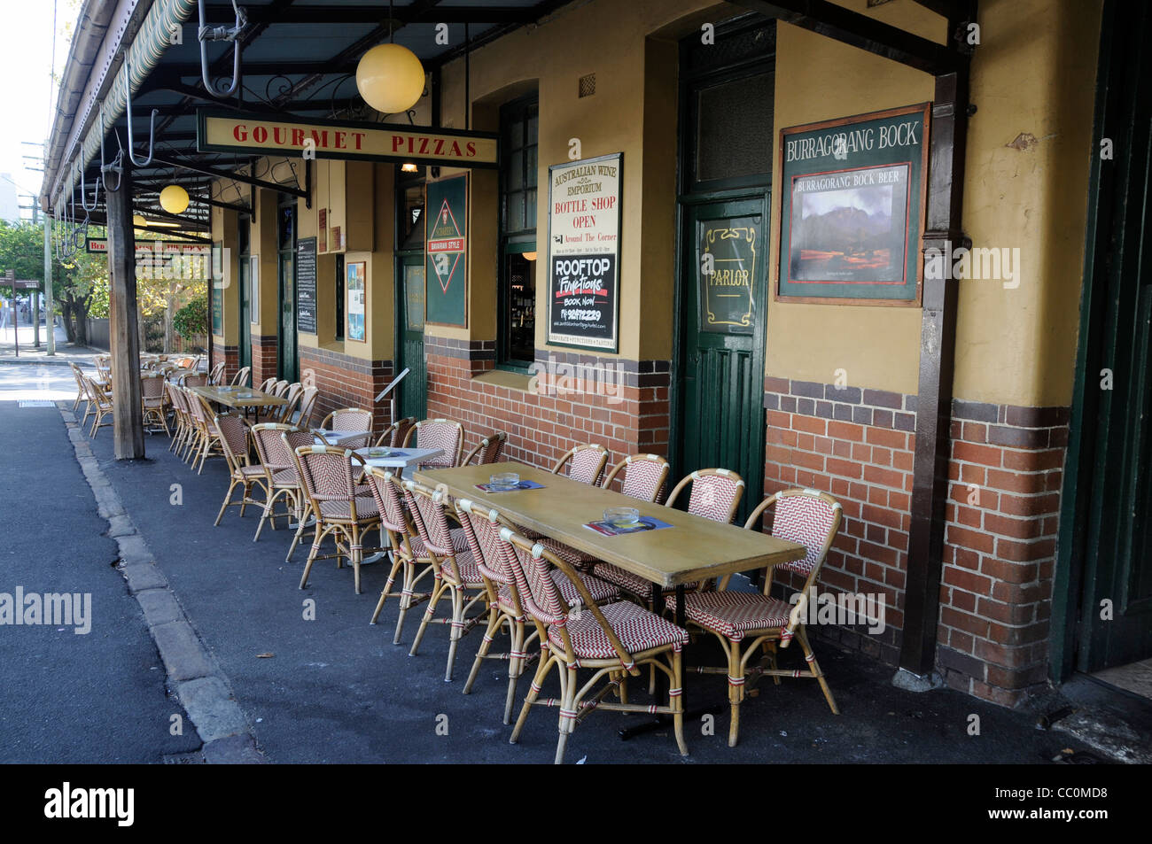 The Australian Hotel & bar in Harbour Street in The Rocks, a historical