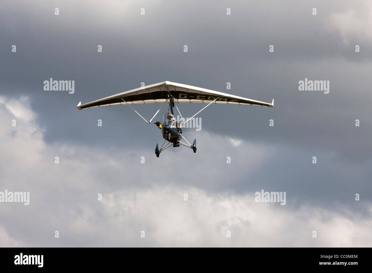 Pegasus Quik R G-CGMZ microlight in flight Stock Photo - Alamy