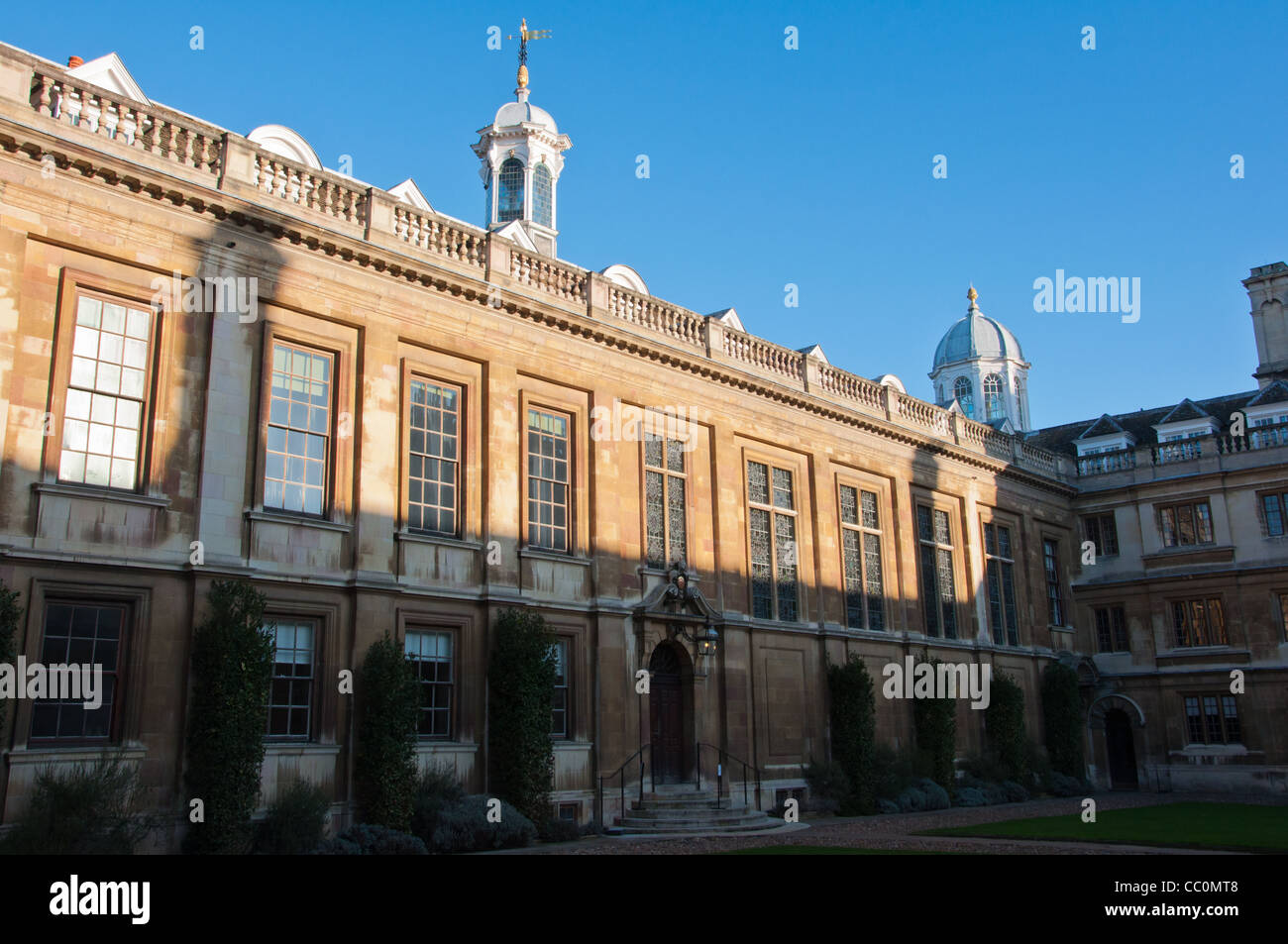 Clare College's courtyard / quadrangle. Cambridge University. UK Stock Photo