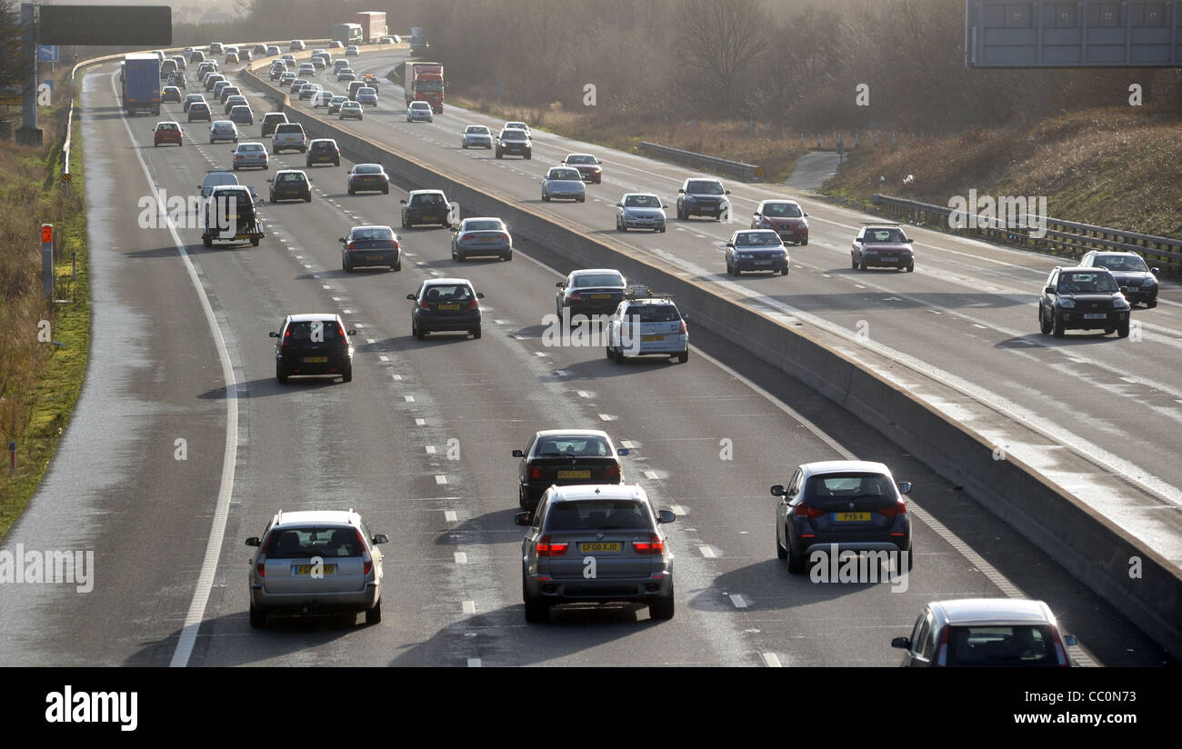 M6 motorway hgv hi-res stock photography and images - Alamy