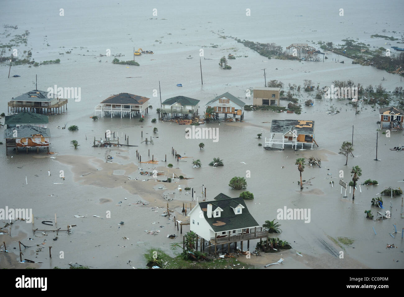 After hurricane ike sept 13 d rescue galveston hurricane hires stock