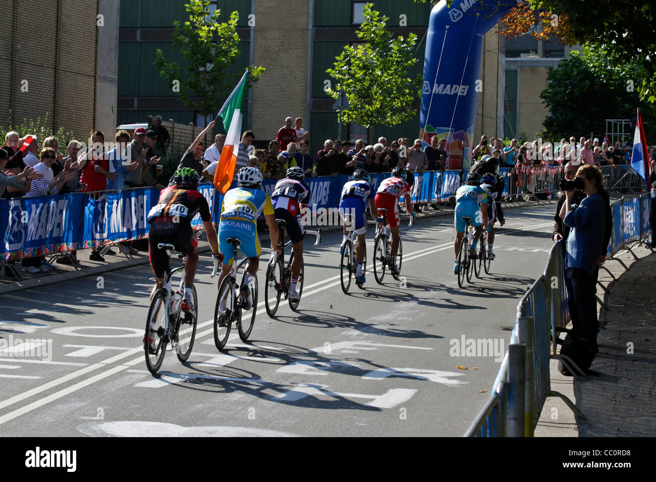 Cycling Roadraces in the 2011 World Championships in Rudersdal Denmark