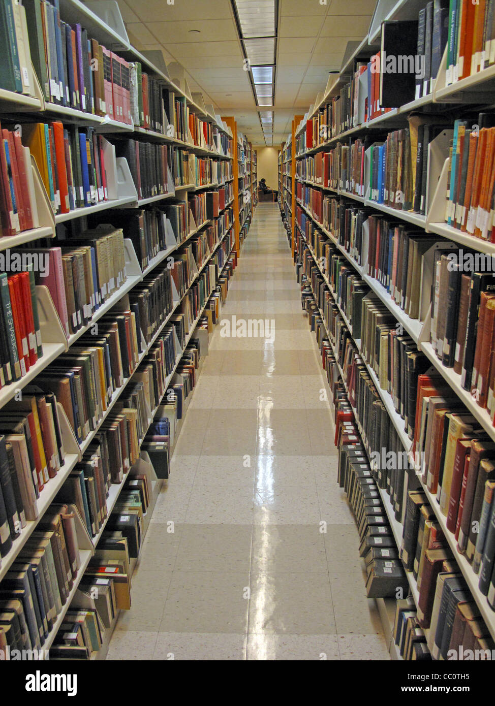 Students studying Brooklyn College library Stock Photo Alamy