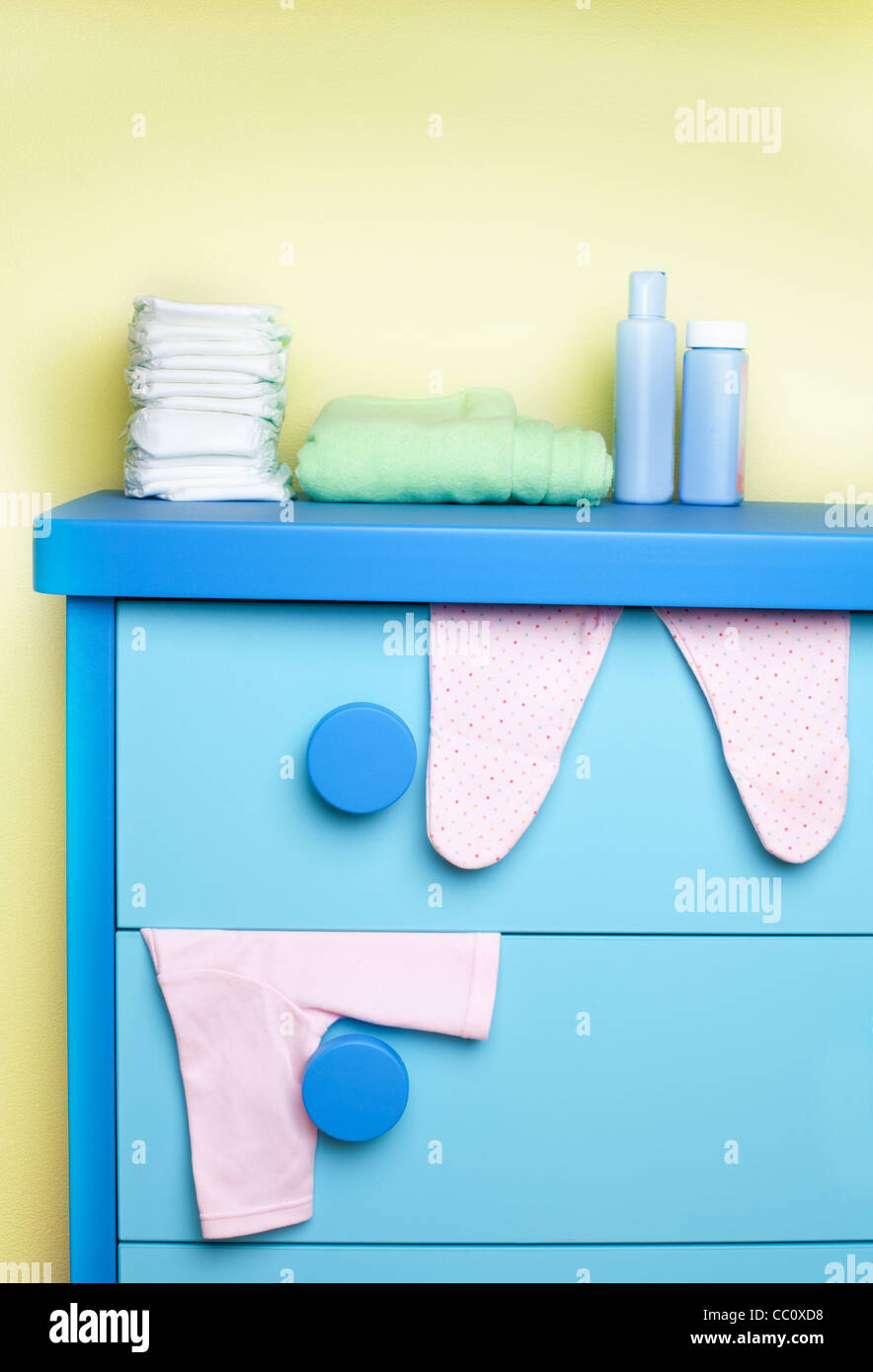 in nursery room ready for newborn baby Stock Photo Alamy