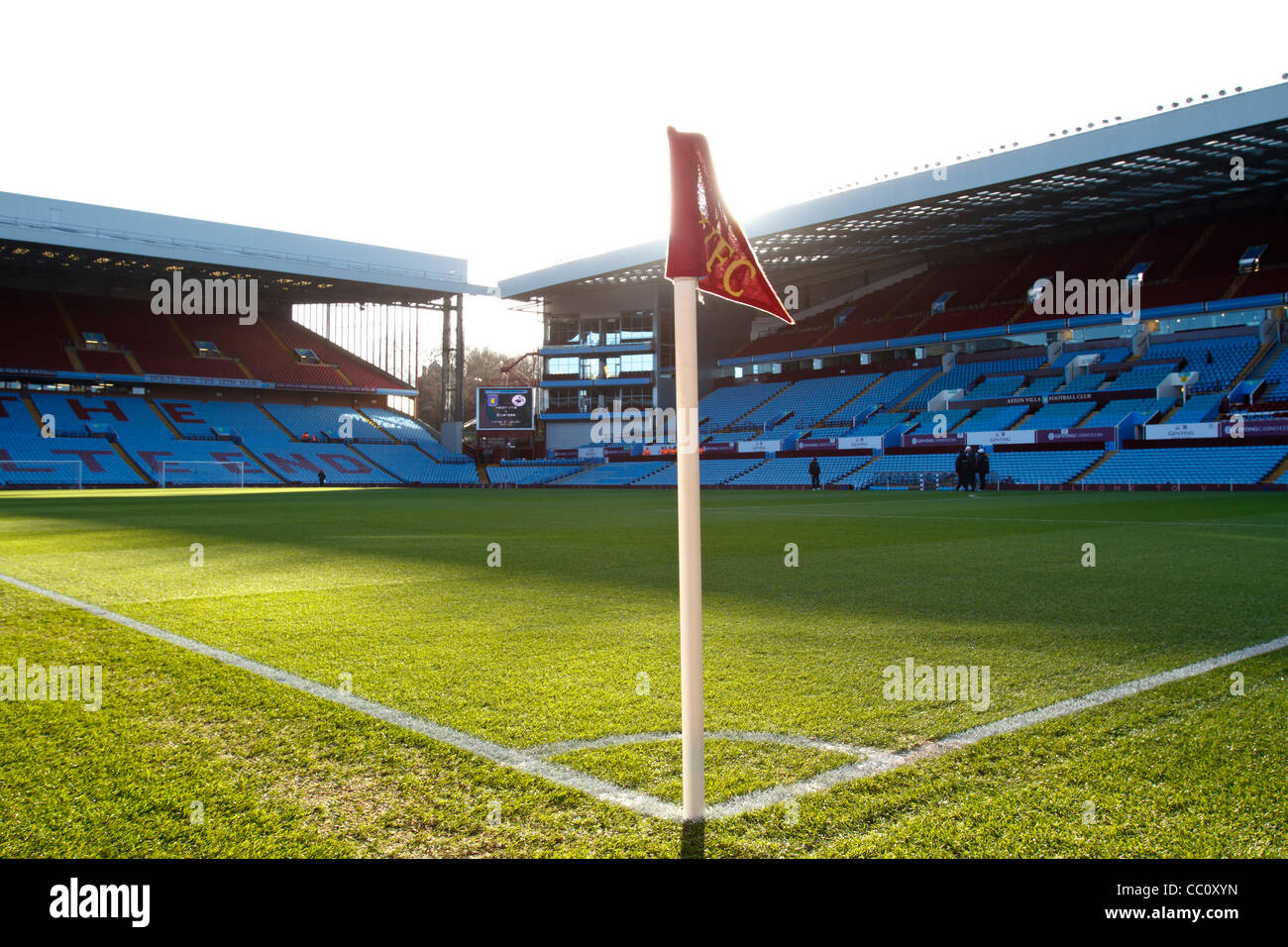 Aston Villa football club stadium villa park an association football stadium in the district of Witton, Birmingham, England Stock Photo