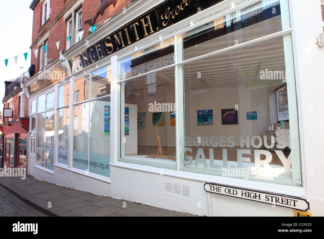 The art gallery at the top of The Old High Street in the Creative