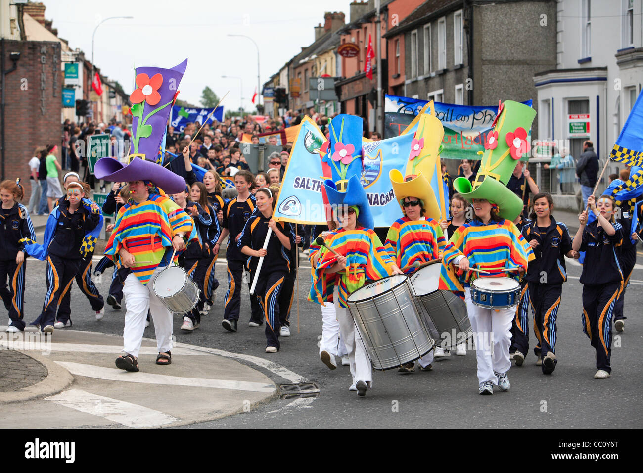 Street parade. Cavan. Ireland Stock Photo