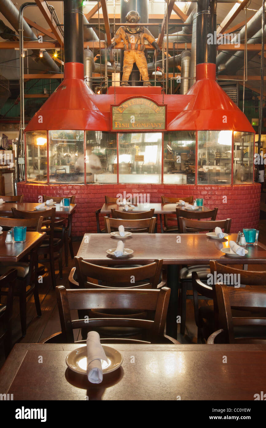 Enterprise Fish Company, Funk Zone, Santa Barbara, California, United