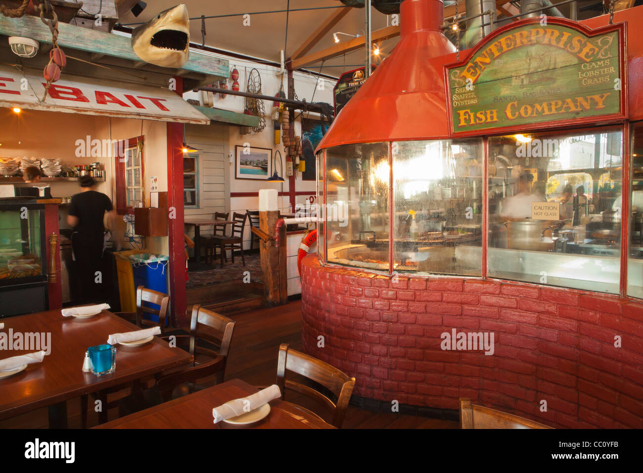 Enterprise Fish Company, Funk Zone, Santa Barbara, California, United