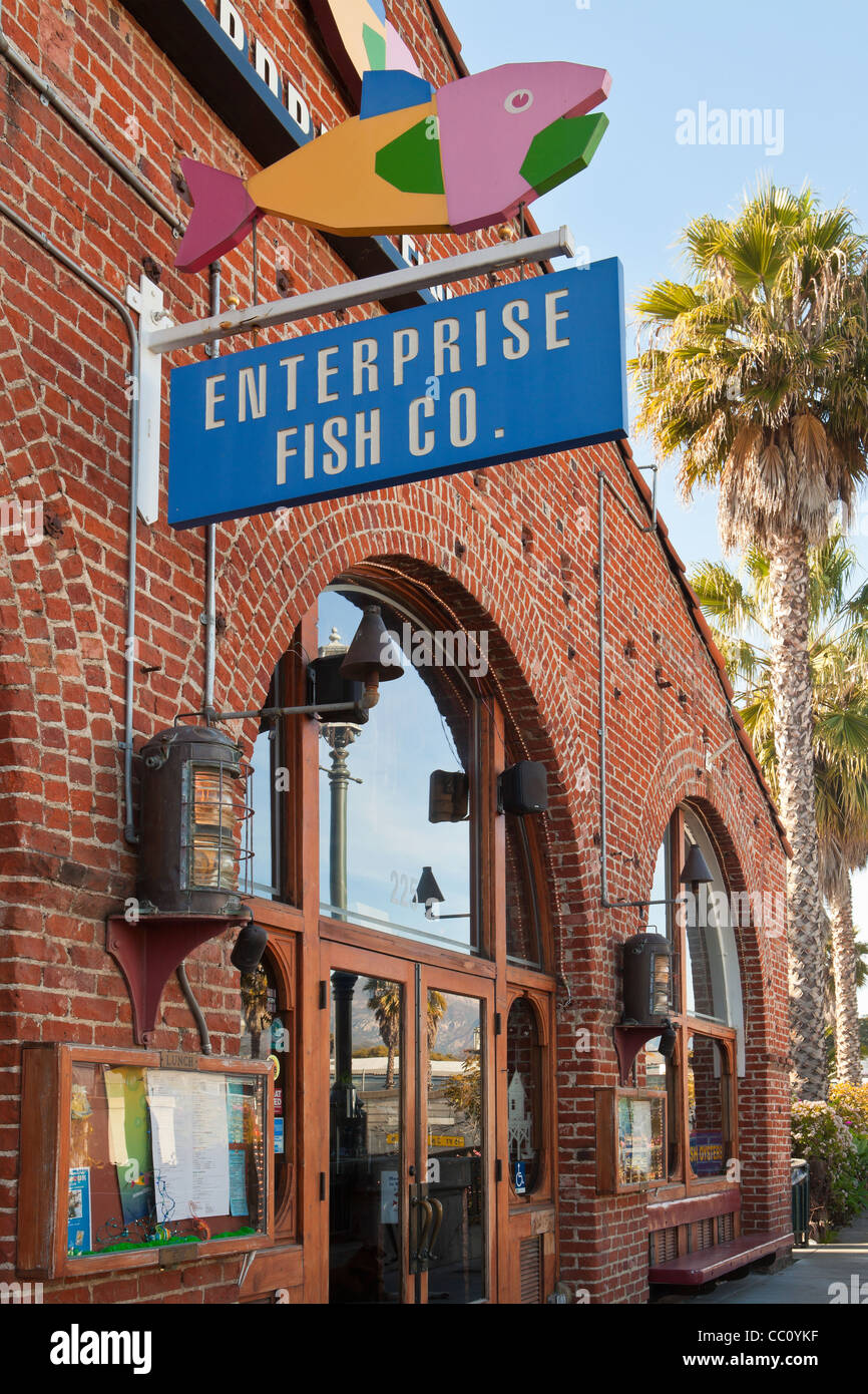 Enterprise Fish Company, Funk Zone, Santa Barbara, California, United
