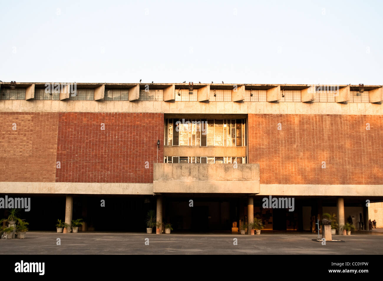 Museum and Art Gallery, designed by Le Corbusier, Chandigarh, India